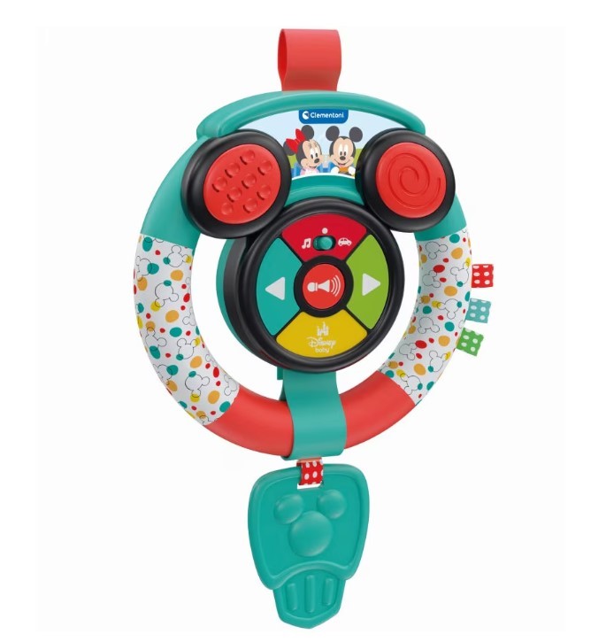 Jucarie bebelusi Baby Clementoni Volan Interactiv Mickey Mouse - poza 1