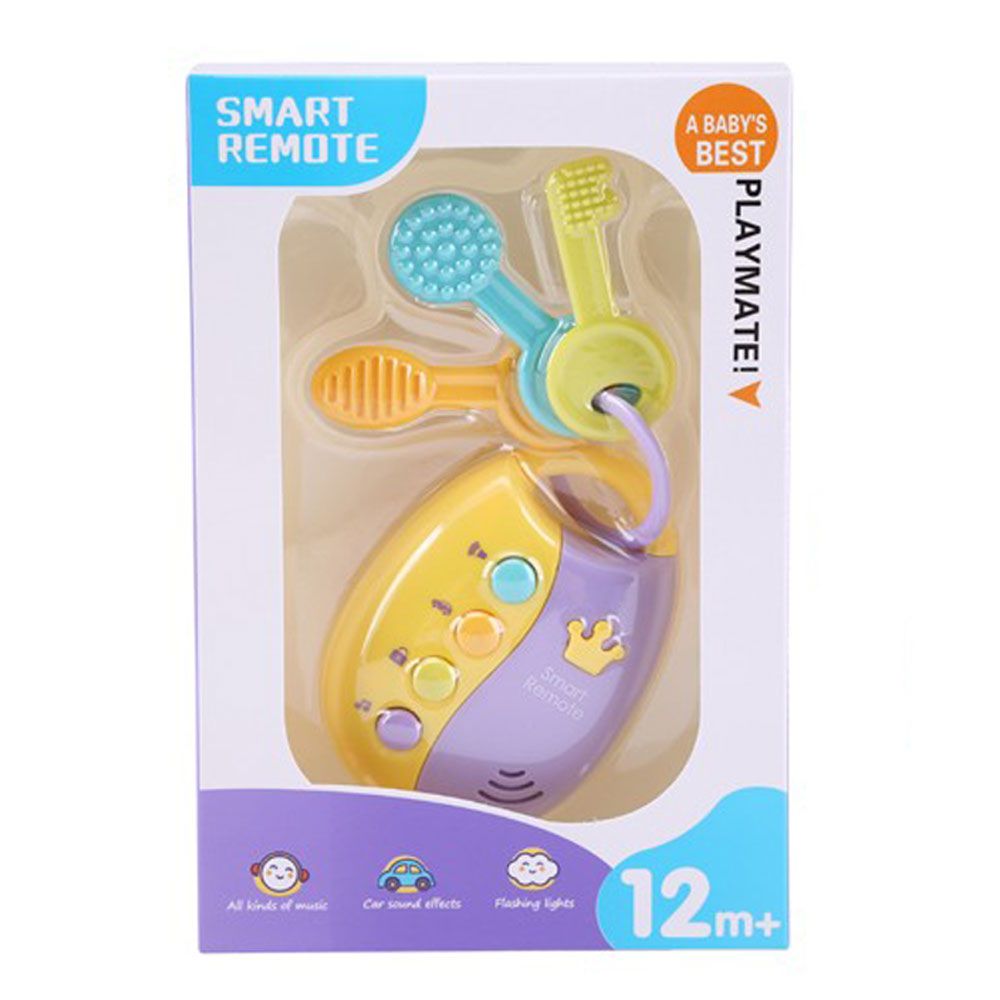 Jucarie bebelusi Breloc si chei cu sunete Ntoys Smart - poza 2