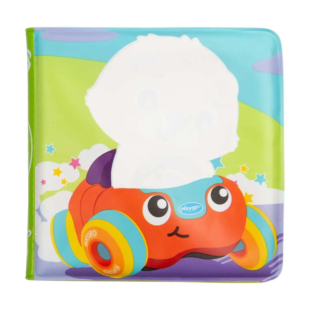 Jucarie bebelusi carticica de baie cu efect de colorare in apa PlayGro Magic Water Coloring - poza 1