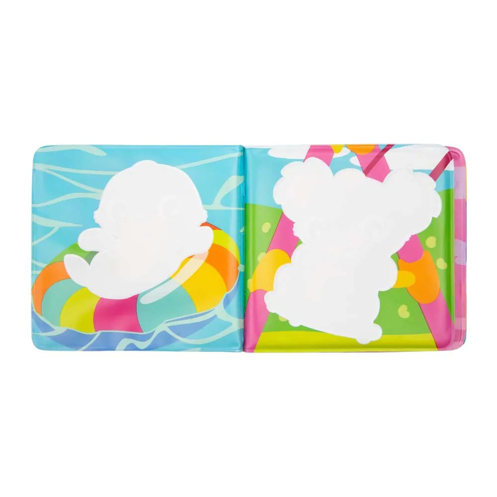 Jucarie bebelusi carticica de baie cu efect de colorare in apa PlayGro Magic Water Coloring - poza 2
