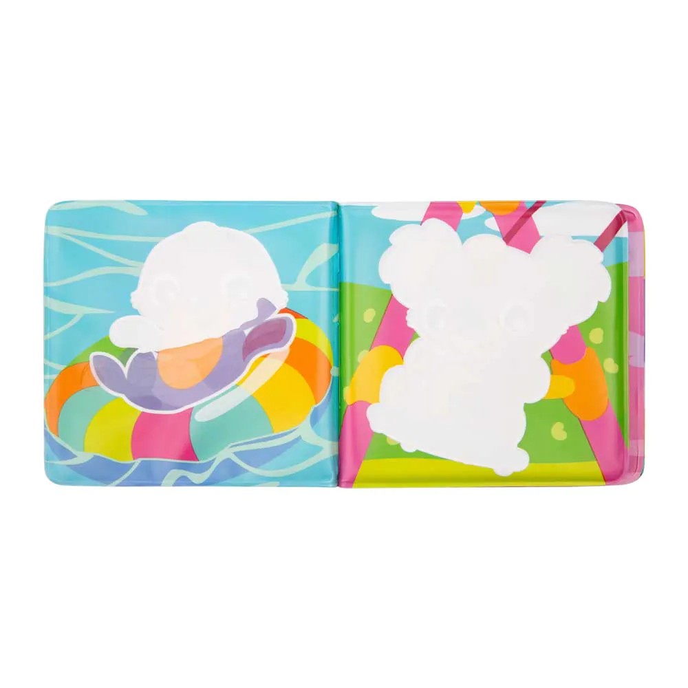 Jucarie bebelusi carticica de baie cu efect de colorare in apa PlayGro Magic Water Coloring - poza 3