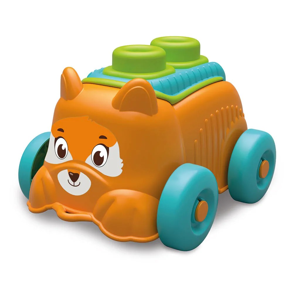 Jucarie bebelusi Clementoni masinuta Puppy cu forme moi - poza 1