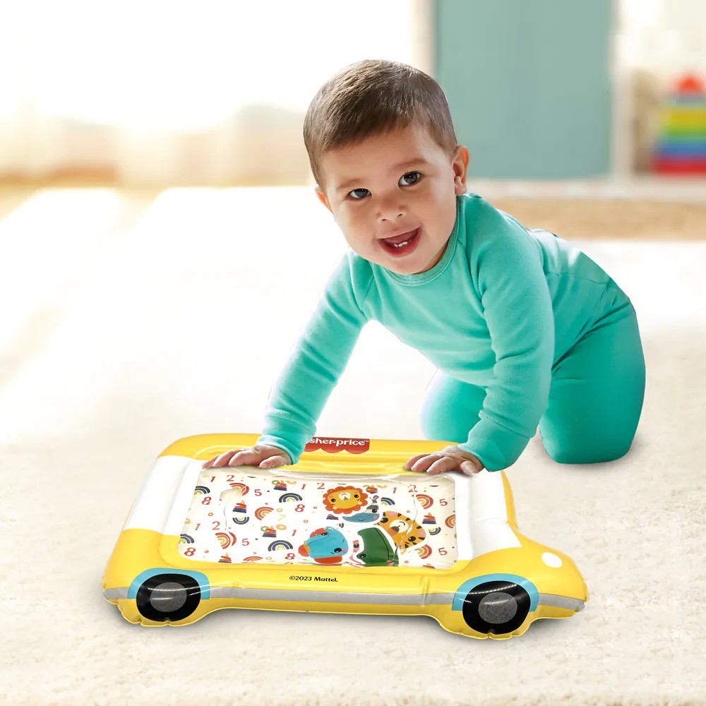 Jucarie bebelusi covoras cu apa Fisher Price Autobuz - poza 3