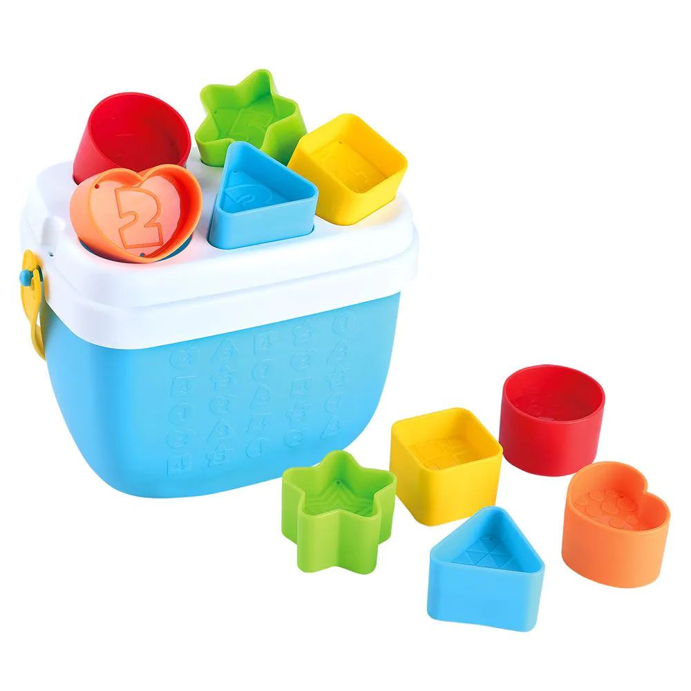 Jucarie bebelusi galetusa cu 12 forme pentru sortat PlayGo - poza 1