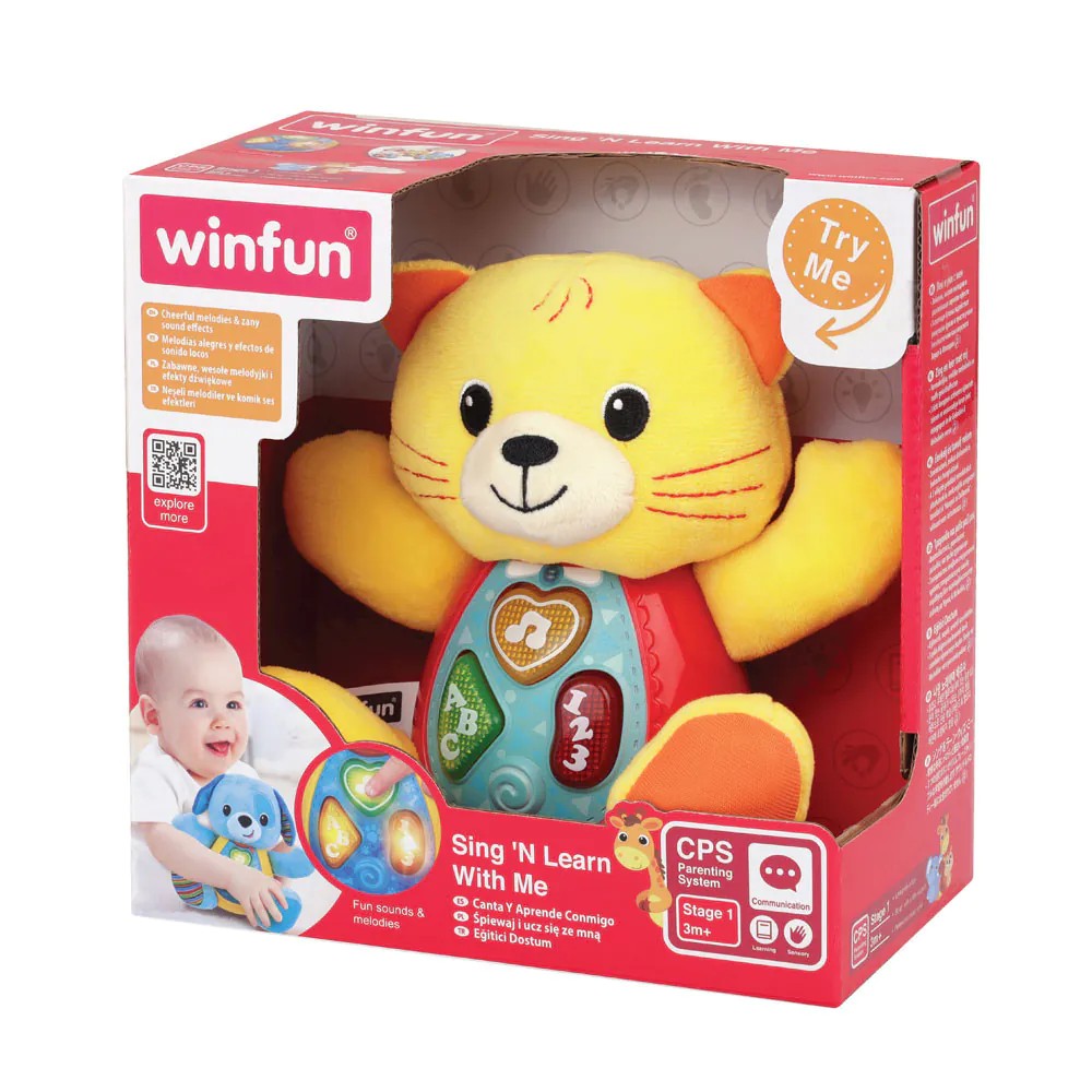 Jucarie bebelusi interactiva Pisoi Winfun - poza 3