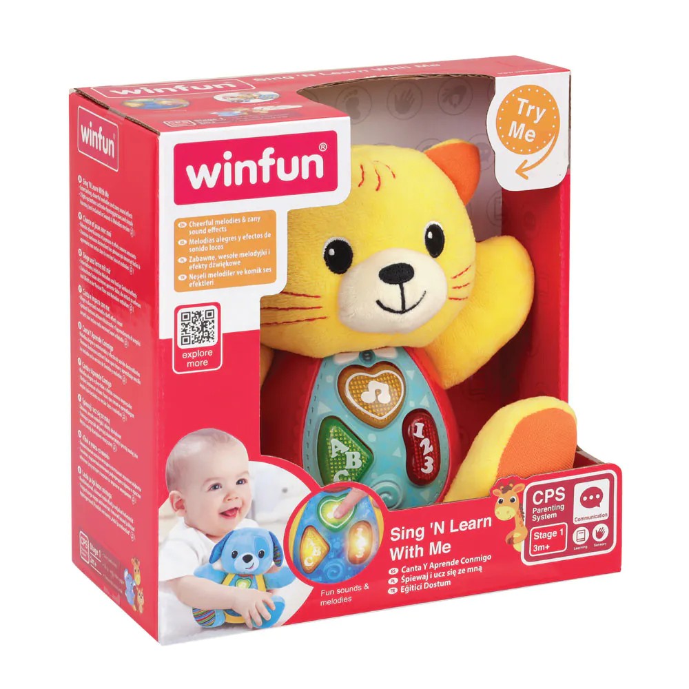 Jucarie bebelusi interactiva Pisoi Winfun - poza 4