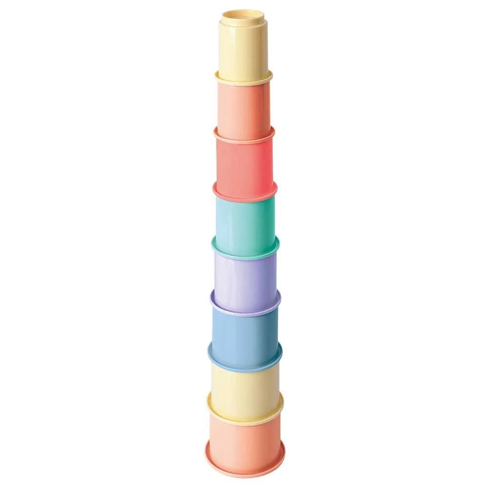 Jucarie bebelusi piramida PlayGo Cupe Curcubeu - poza 1