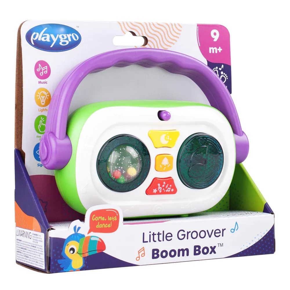 Jucarie bebelusi Radio cu sunete si lumini Playgro Activity Little Groover - poza 2