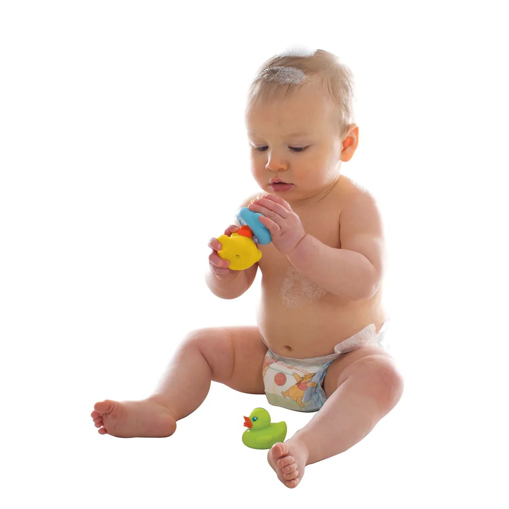 Jucarie bebelusi set 3 ratuste pentru baie PlayGro - poza 4