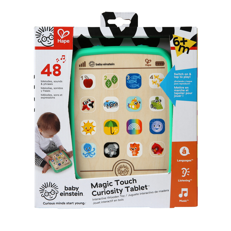Jucarie bebelusi Tableta Hape Einstein Magic Touch Curiosity Tablet - poza 3