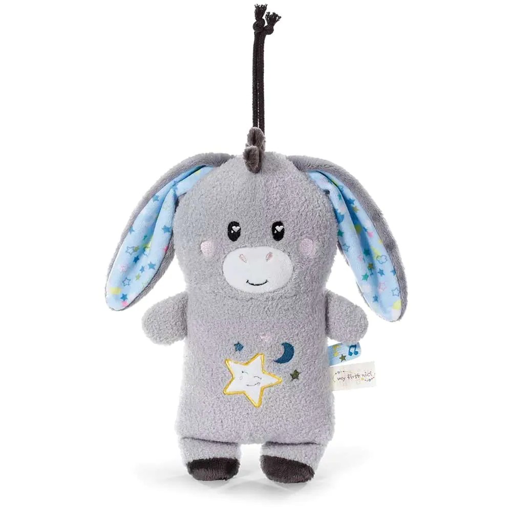 Jucarie calmanta pentru bebelusi cu sunete si lumini Nici Soothing Donkey