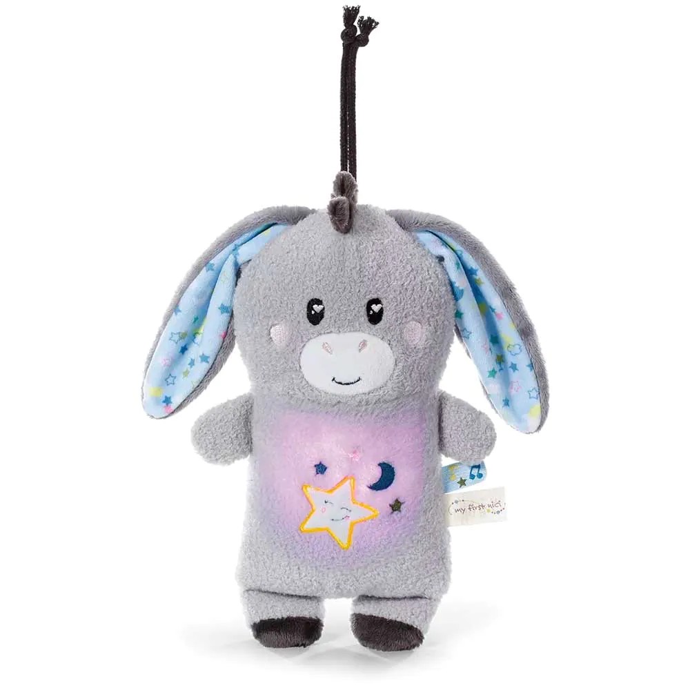 Jucarie calmanta pentru bebelusi cu sunete si lumini Nici Soothing Donkey - poza 2