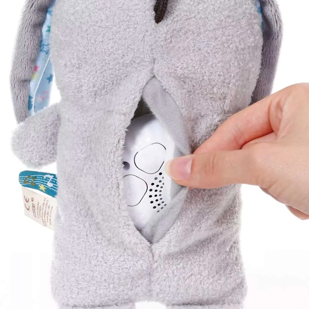 Jucarie calmanta pentru bebelusi cu sunete si lumini Nici Soothing Donkey - poza 3