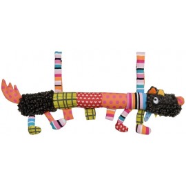 Jucarie cu activitati si agatoare Lup Nazdravan - 40 cm - poza 1
