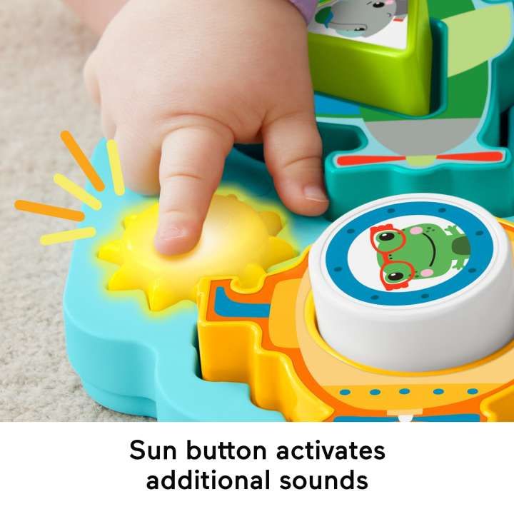 Jucarie cu forme de sortare autovehicule si sunete Fisher Price - poza 4