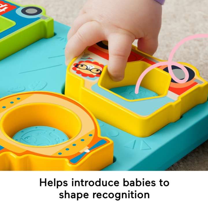 Jucarie cu forme de sortare autovehicule si sunete Fisher Price - poza 5