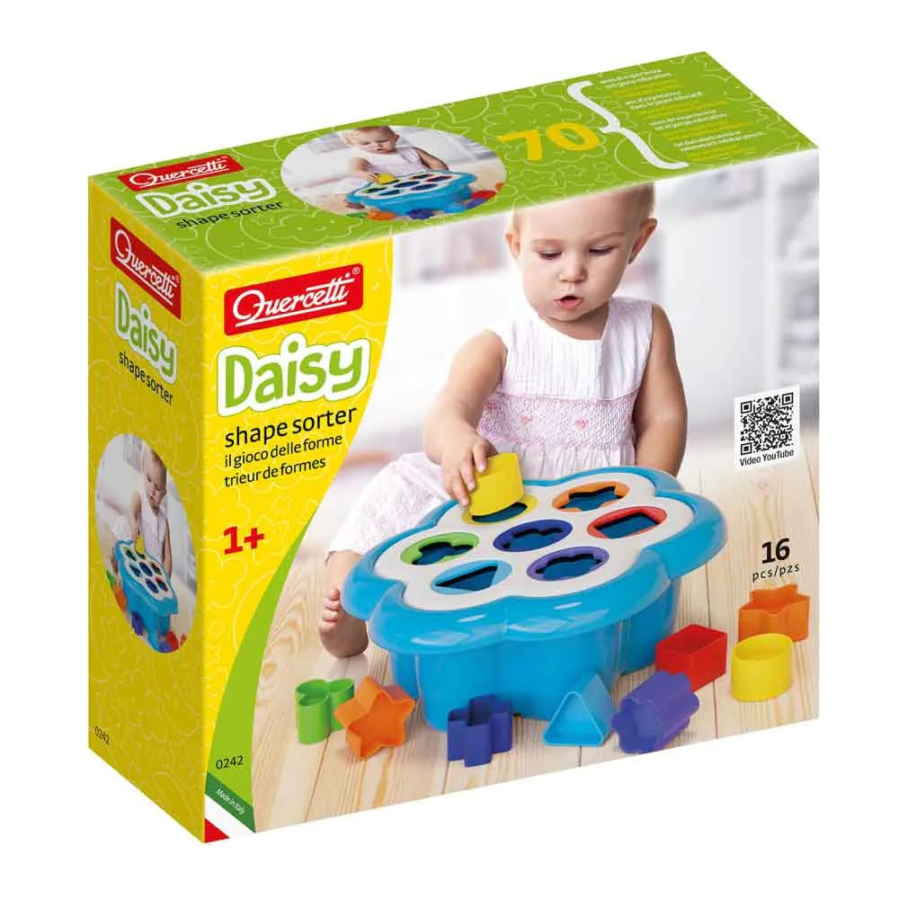 Jucarie cu forme de sortare Quercetti Daisy - poza 4