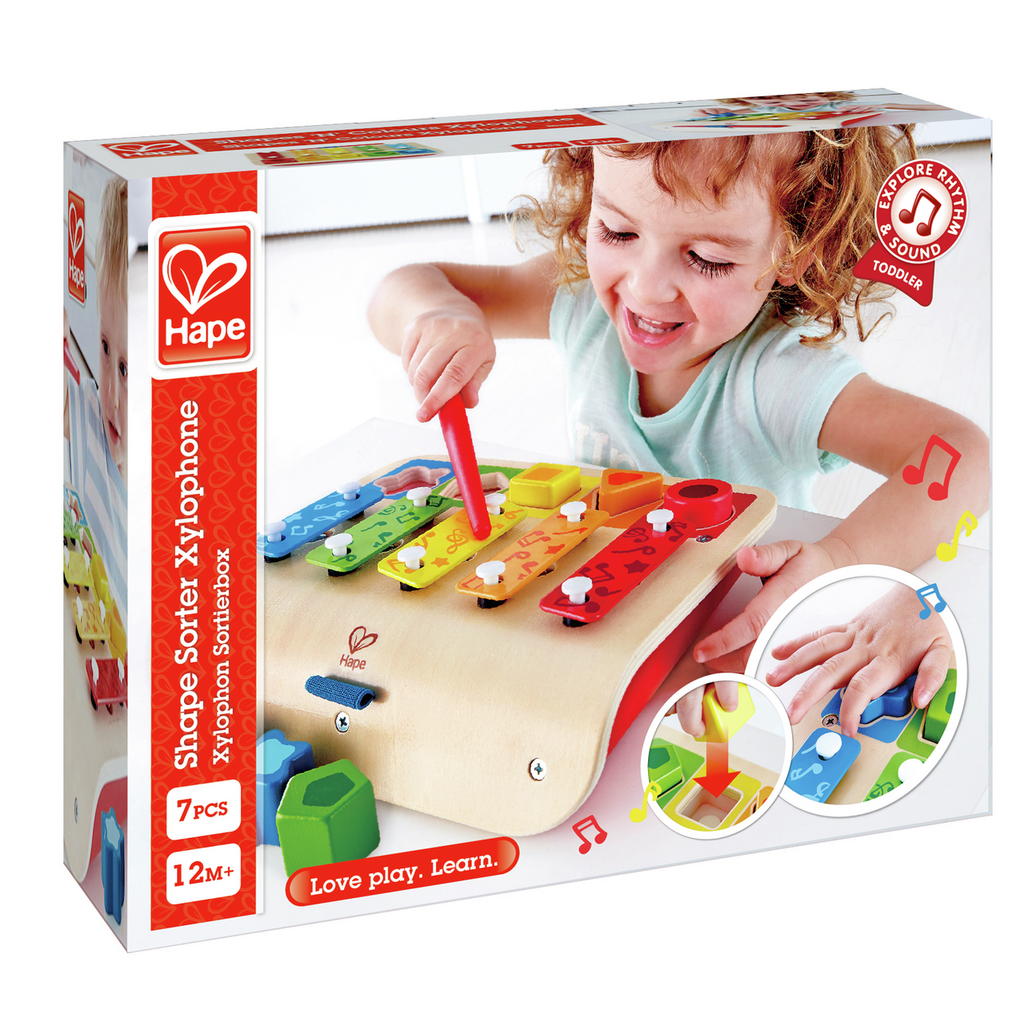 Jucarie cu forme de sortare si Xilofon Hape - poza 2