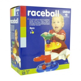 Jucarie cursa cu bile pentru bebelusi Miniland - poza 2