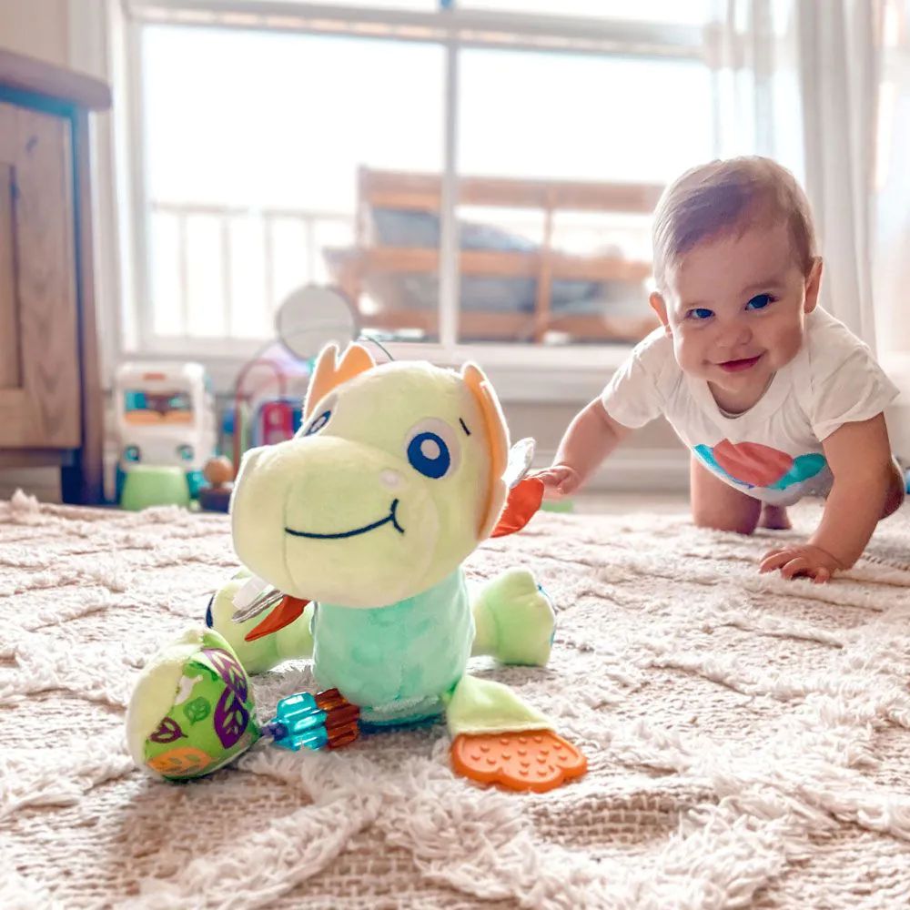 Jucarie de agatat la carucior PlayGro Dragon - poza 5