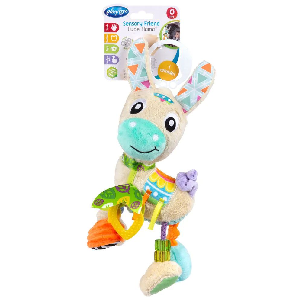 Jucarie de agatat la carucior PlayGro Lama - poza 2