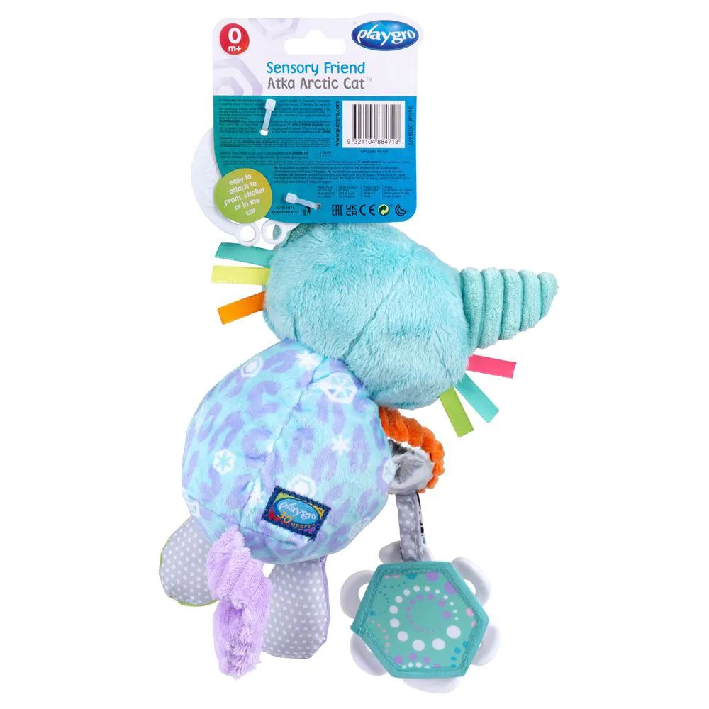 Jucarie de agatat la carucior PlayGro Pisica - poza 3