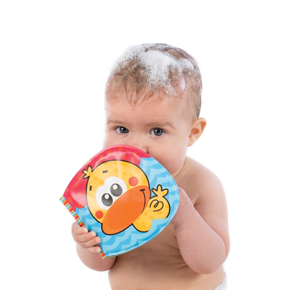 Jucarie de baie tip carte Playgro gradina - poza 2
