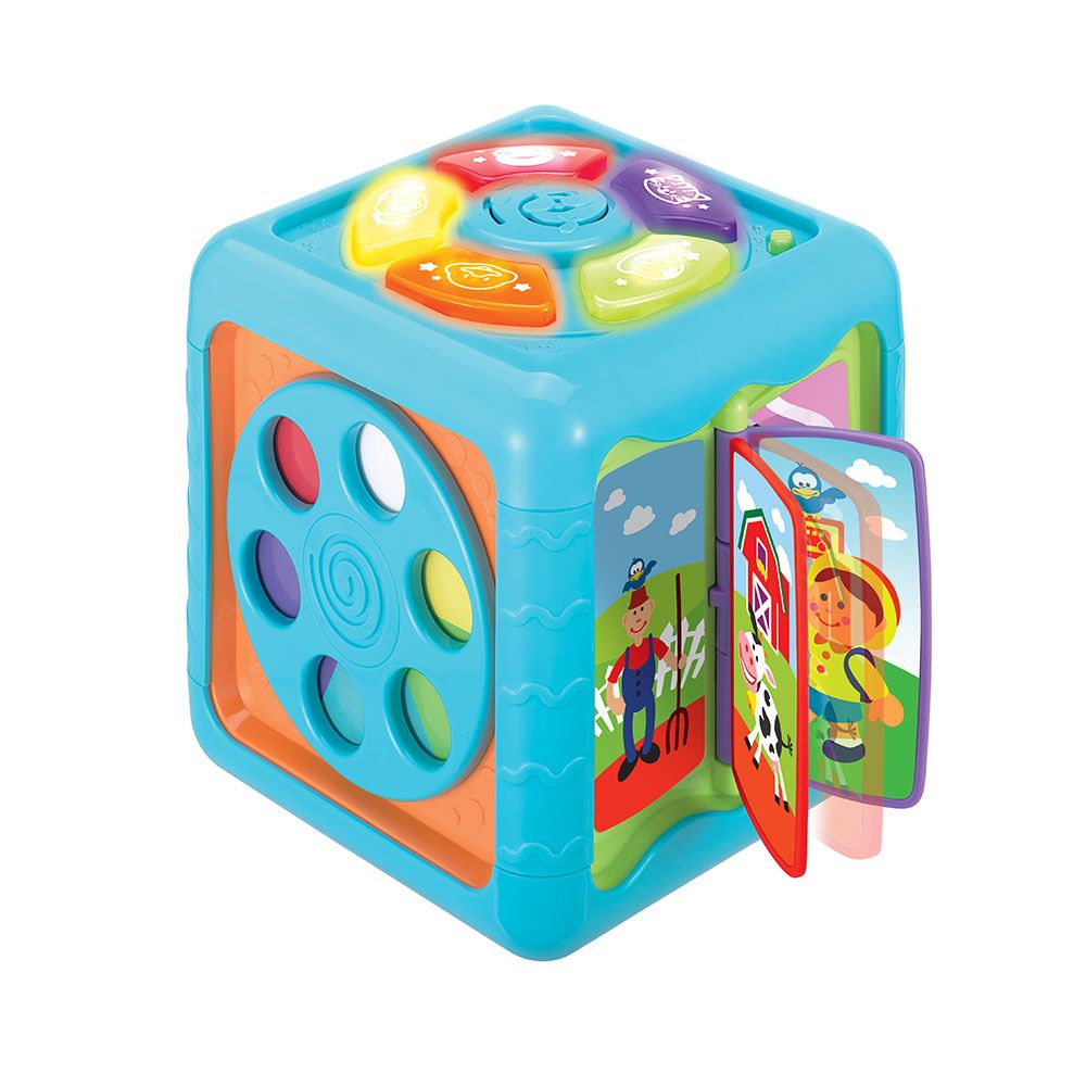 Jucarie de bebelusi Winfun, cub de activitati - poza 1