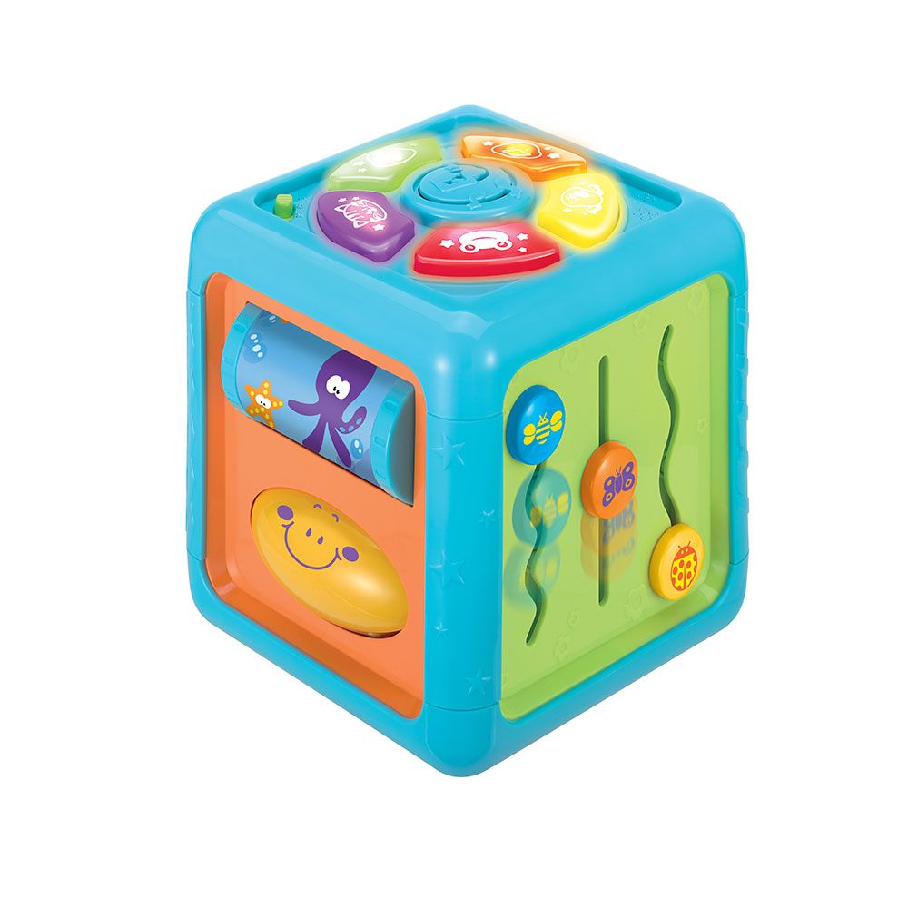 Jucarie de bebelusi Winfun, cub de activitati - poza 2