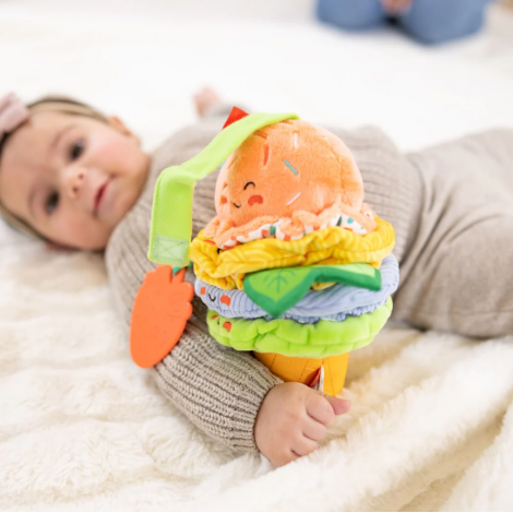 Jucarie de calatorie pentru bebe Inghetata la cornet - poza 3