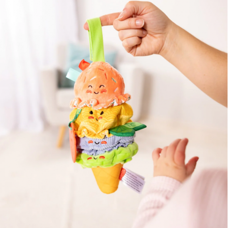 Jucarie de calatorie pentru bebe Inghetata la cornet - poza 4