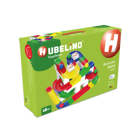 Jucarie de construit pentru copii Marble Run Hubelino (123 piese) - poza 5