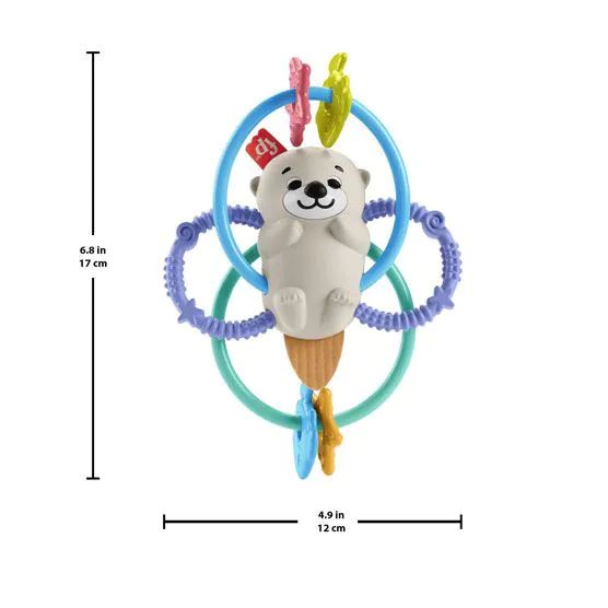Jucarie de dentite Fisher Price Vidra - poza 4