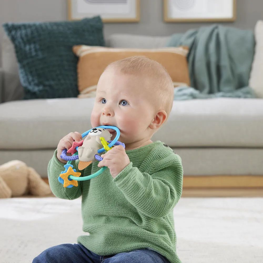 Jucarie de dentite Fisher Price Vidra - poza 5