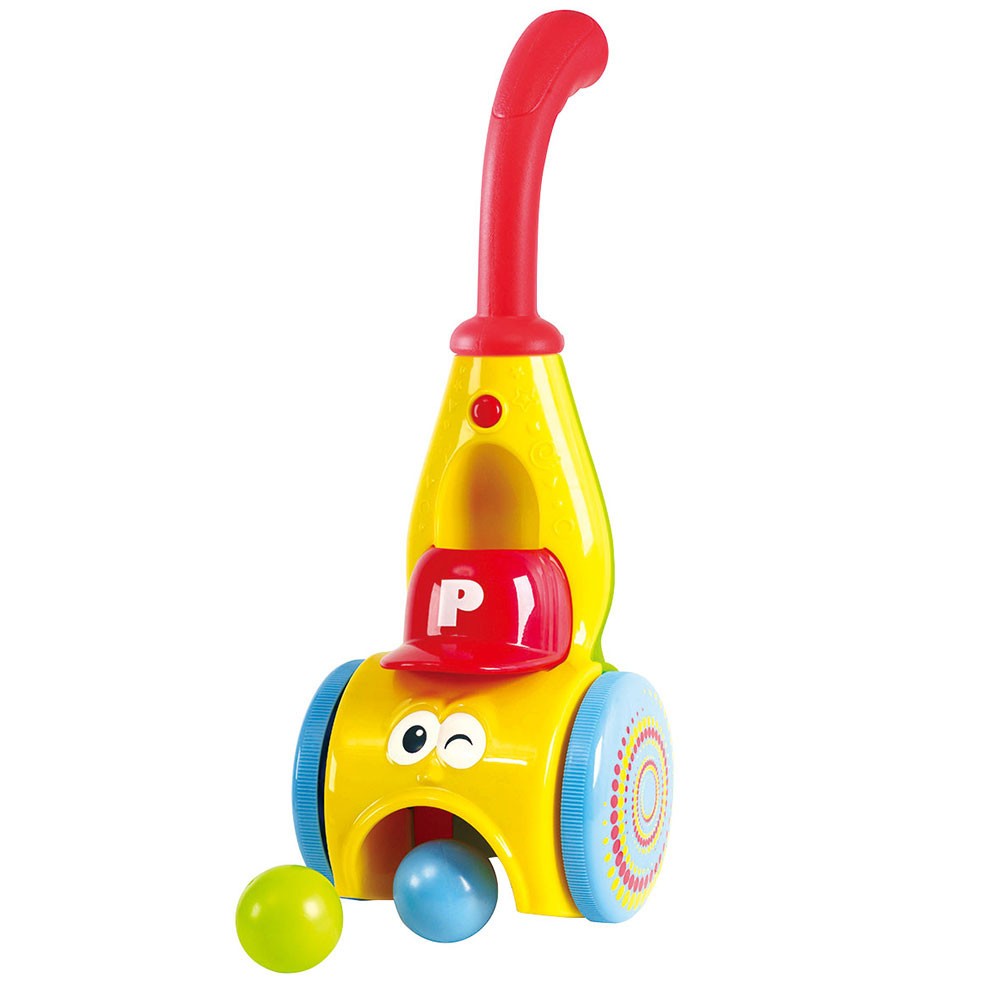 Jucarie de impins pentru bebelusi PlayGo cu 3 bile - poza 1