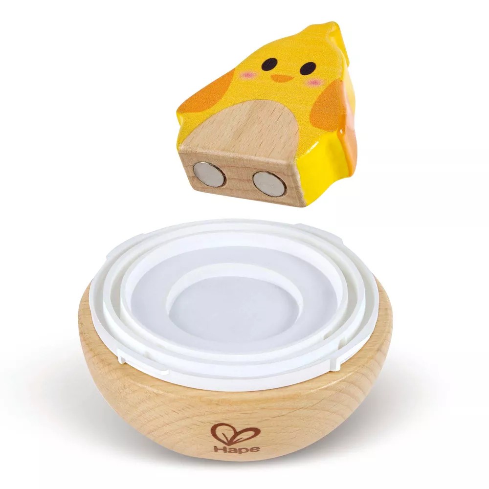 Jucarie de lemn pentru bebelusi Hape Wobber Wonder Ou cu Puisor - poza 5