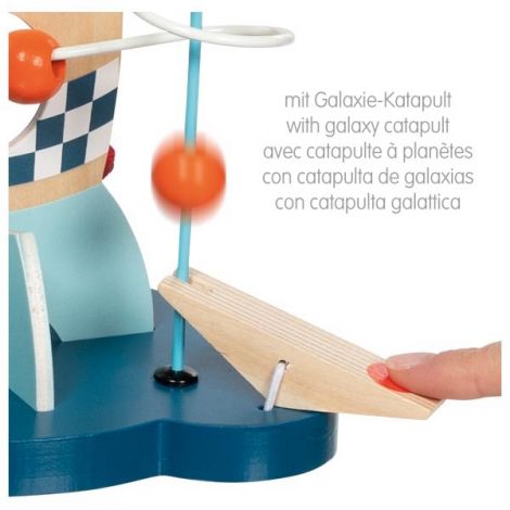 Jucarie de motricitate pentru bebelusi Racheta Orbit 21 cu catapulta - poza 3
