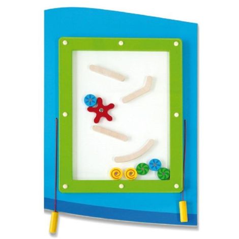 Jucarie de perete multifunctional XXL, Avion, 180 cm - poza 4