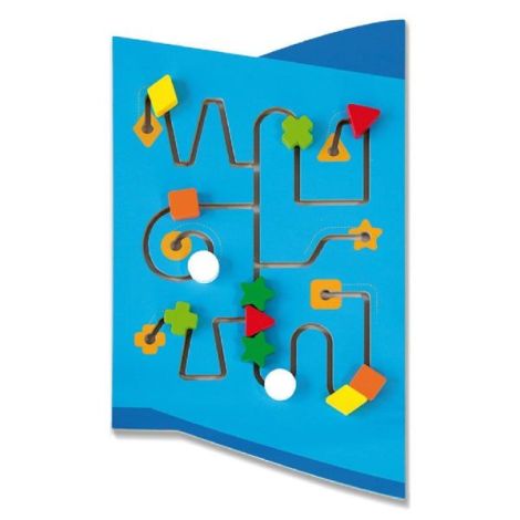 Jucarie de perete multifunctional XXL, Avion, 180 cm - poza 5