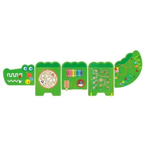 Jucarie de perete multifunctional XXL, Crocodil (187 cm) - poza 1