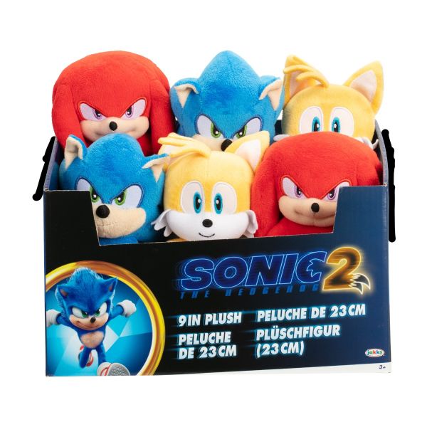 Jucarie de plus 20 cm Sonic The Movie 2 diverse modele - poza 1
