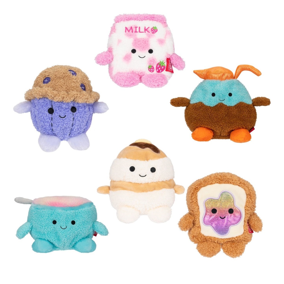 Jucarie de plus, BumBumz, Breakfast, 11 cm, diverse modele - poza 1