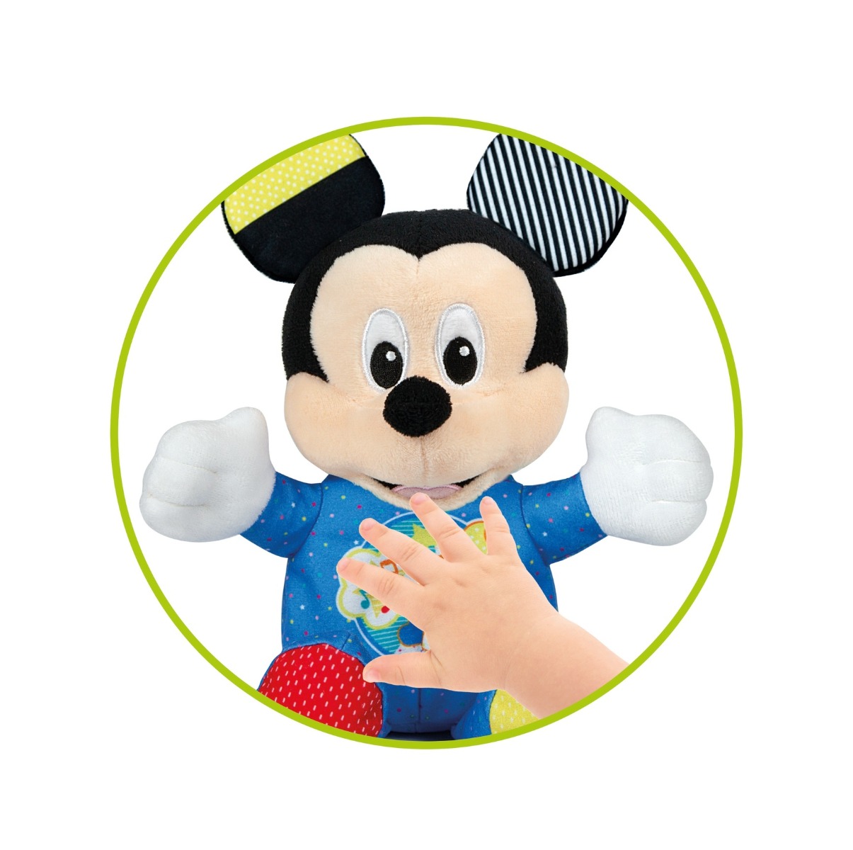 Jucarie de plus Clementoni Baby Mickey Mouse - poza 3