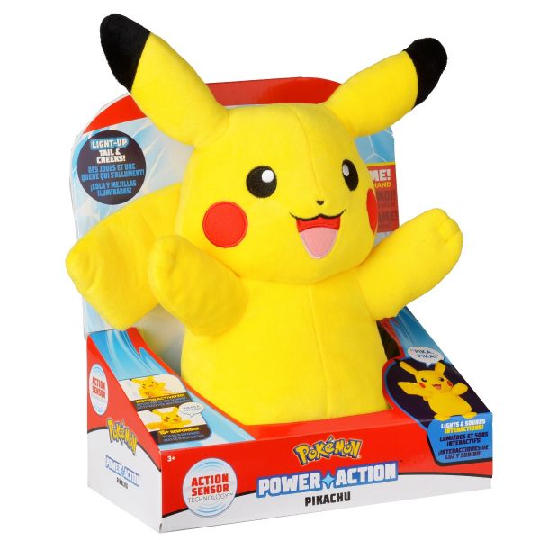 Jucarie de plus cu functii Pokemon Pikachu - poza 2