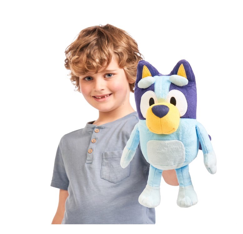 Jucarie de plus cu sunete Bluey 33 cm - poza 3