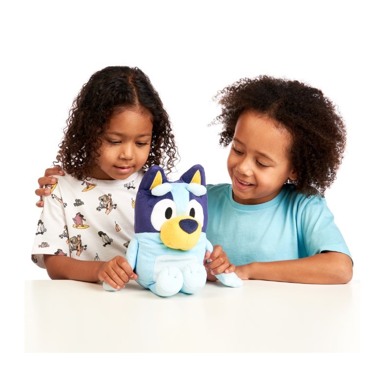 Jucarie de plus cu sunete Bluey 33 cm - poza 4