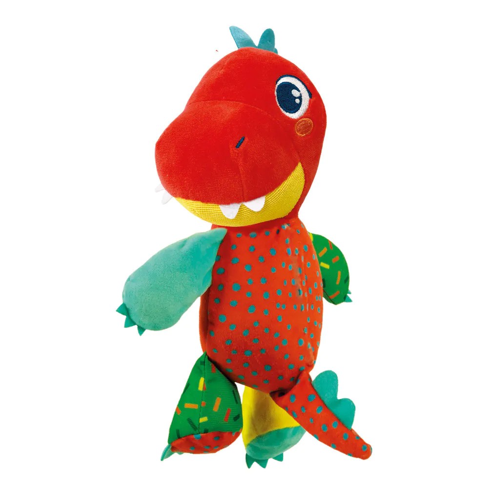 Jucarie de plus cu sunete Clementoni Baby T-Rex - poza 5