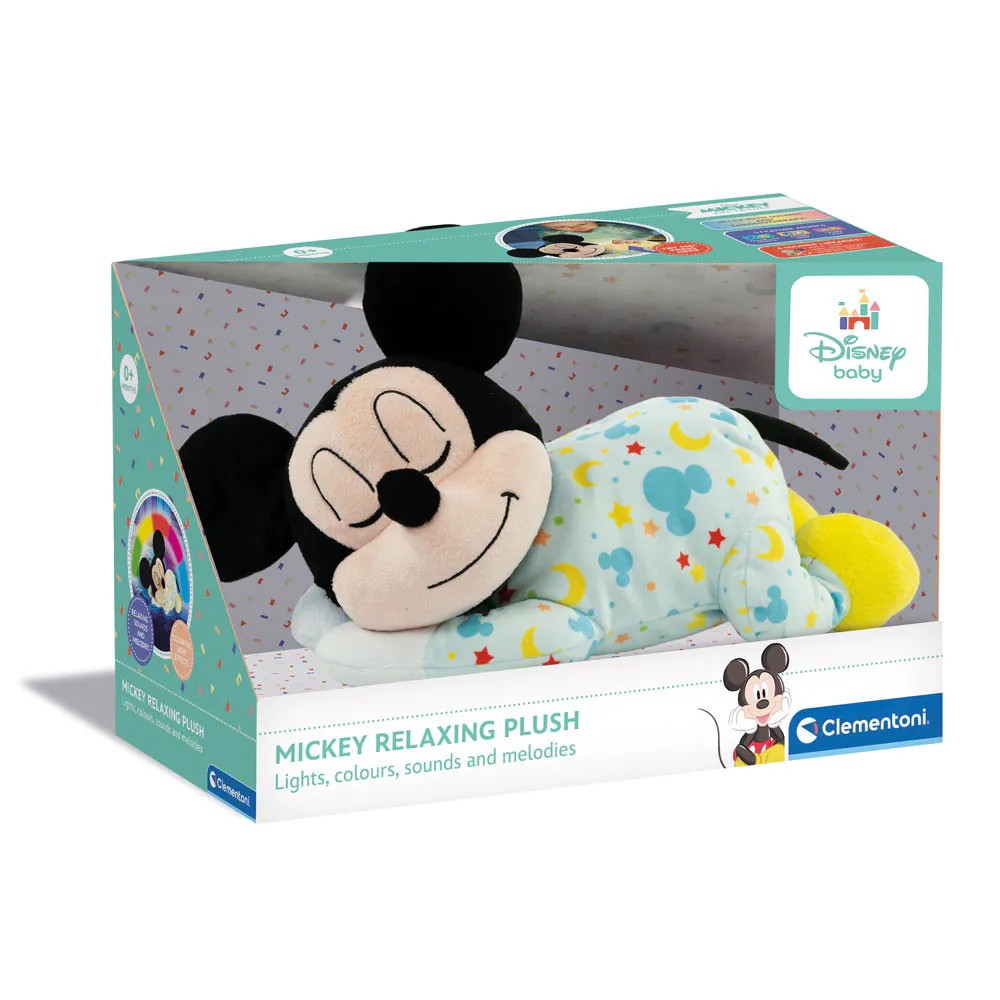 Jucarie de plus cu sunete si lumina de veghe Clementoni Disney Mickey - poza 2