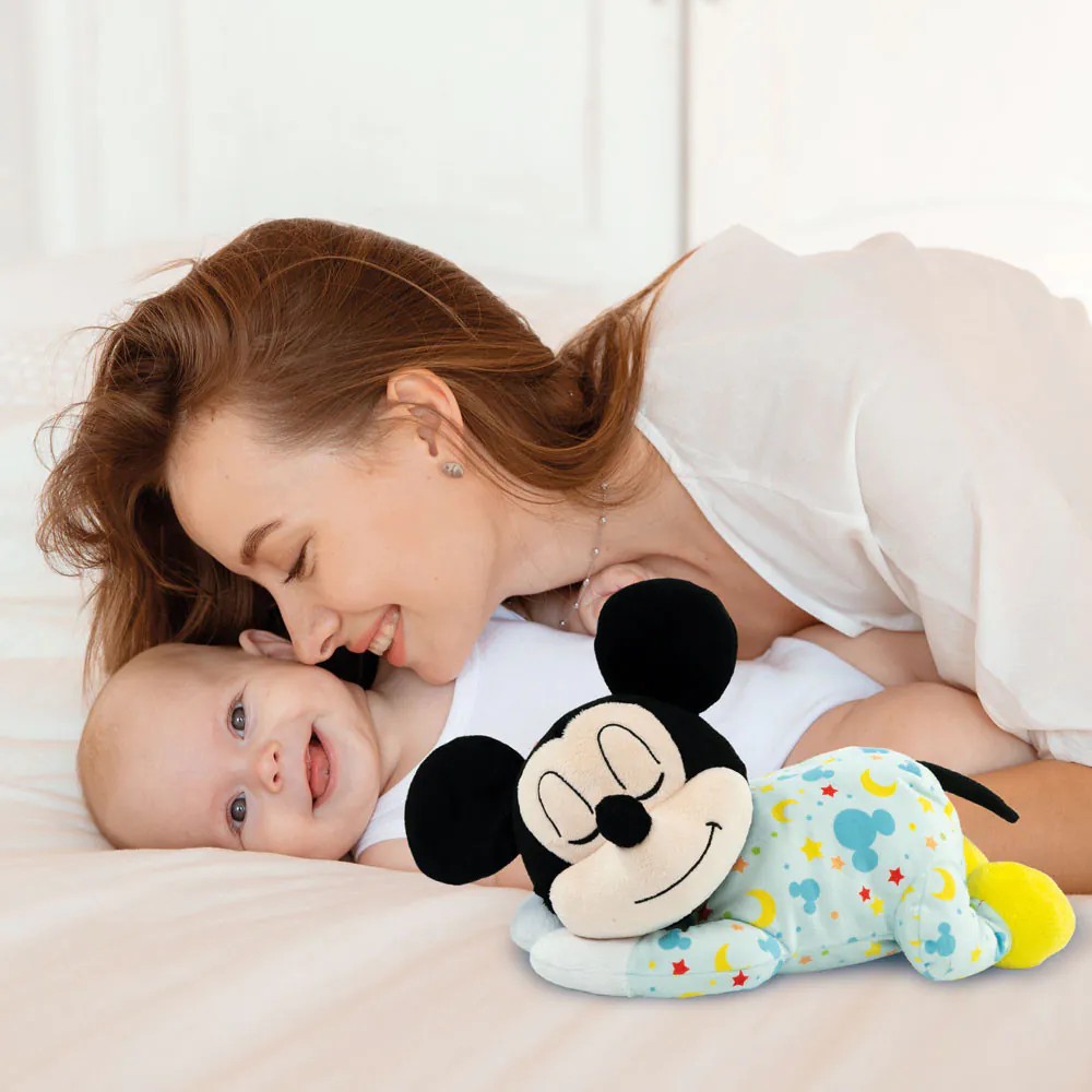 Jucarie de plus cu sunete si lumina de veghe Clementoni Disney Mickey - poza 4