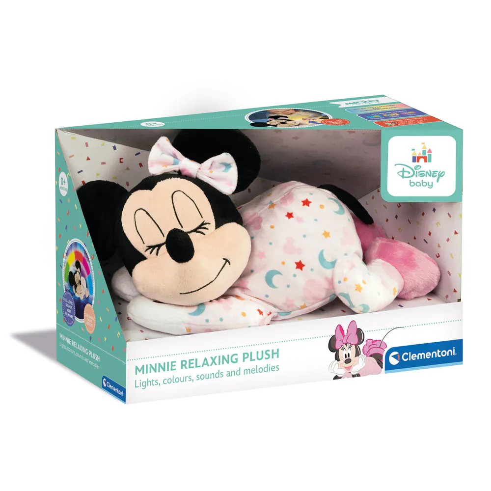 Jucarie de plus cu sunete si lumina de veghe Clementoni Disney Minnie - poza 4